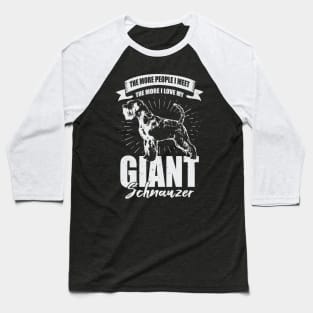 Giant Schnauzer Animal Dog Lover Gift Baseball T-Shirt